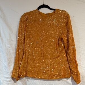 Sparkling Bill Blass Vintage Sequin Blouse